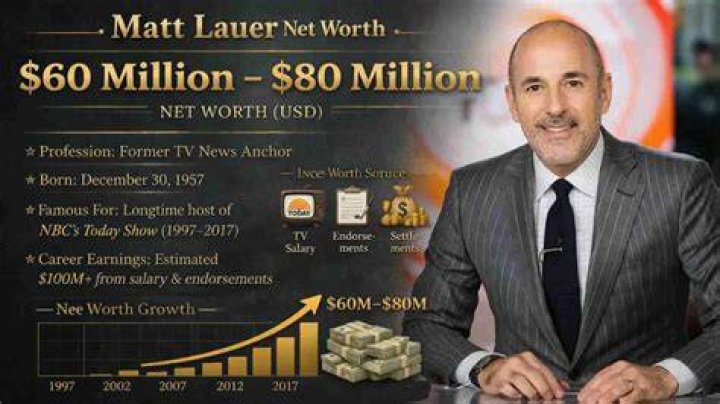 Matt Lauer net worth, salary, girlfriend, allegations, movies Tuko.co.ke