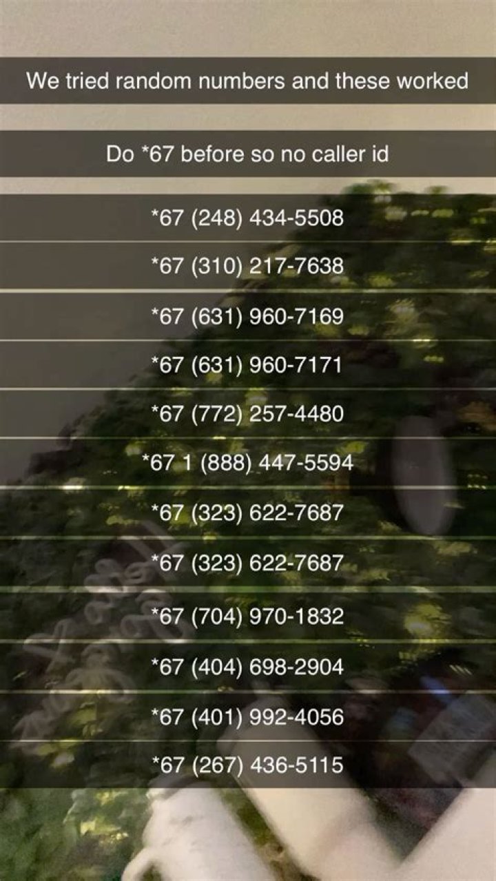 The Ultimate Guide To Random Numbers Prank Calling