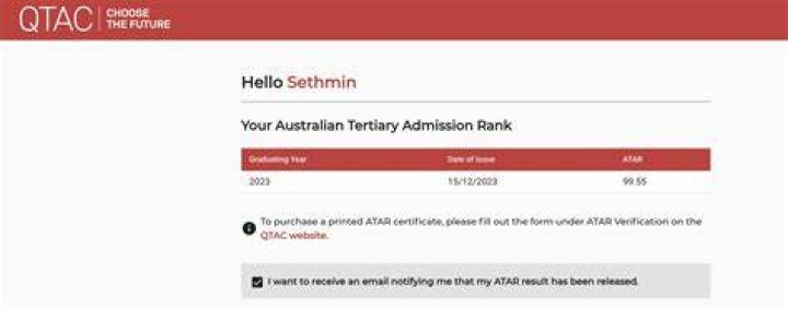 Will my Queensland ATAR expire?